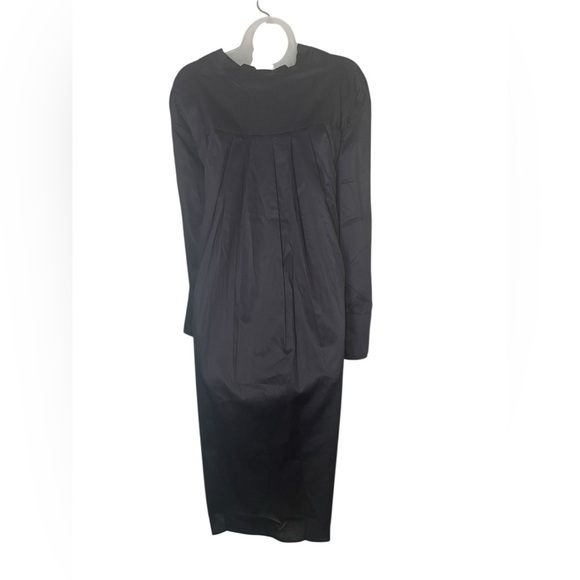 Harshman Black Cotton Button Down Tunic Dress 3X NWT - Picture 4 of 6